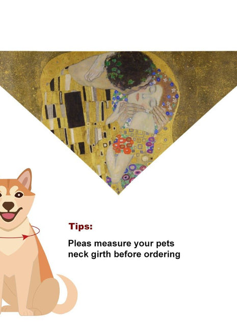 Klimt The Kiss Pet Scarf