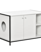 Hidden Cat Litter Box Enclosure