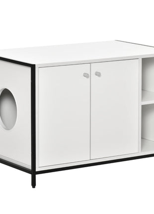 Hidden Cat Litter Box Enclosure