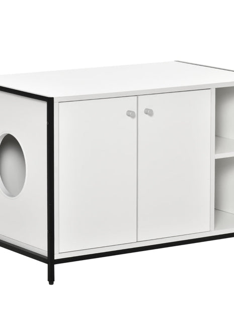 Hidden Cat Litter Box Enclosure