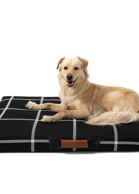 Black Plaid Dog Bed | Dog Bed or Bed Cover