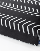Black Chevron | Boho Dog Bed or Bed Cover