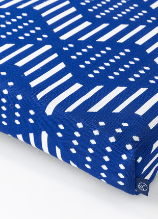Blue Bogolan | Boho Dog Bed or Bed Cover - Pup List
