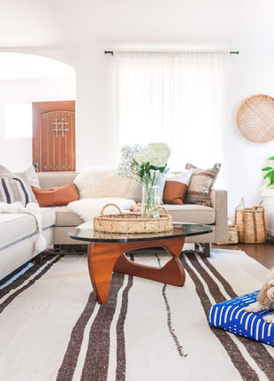 Blue Bogolan | Boho Dog Bed or Bed Cover - Pup List