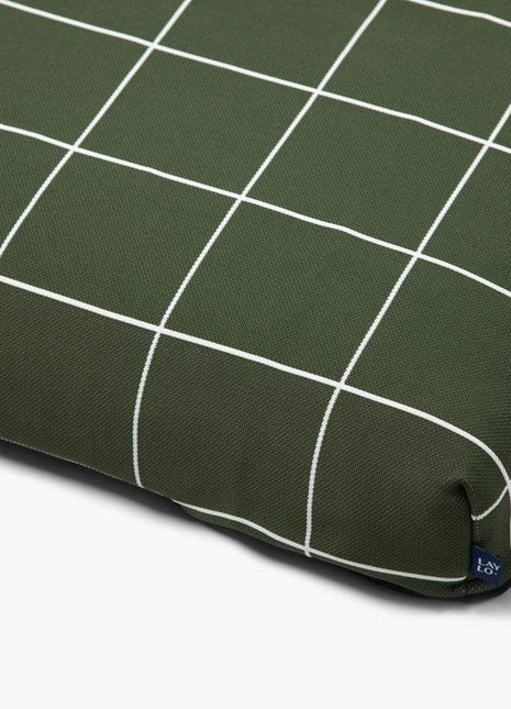 Hunter Green Grid | Dog Bed or Bed Cover
