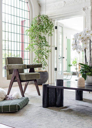 Hunter Green Grid | Dog Bed or Bed Cover