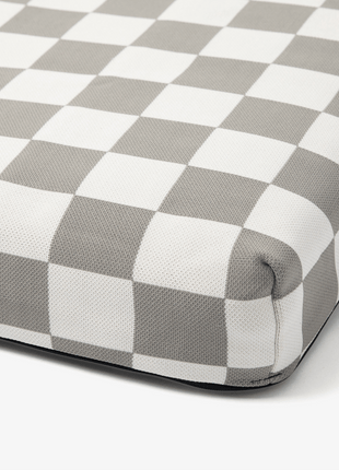 Gray Checker | Dog Bed or Bed Cover - Pup List