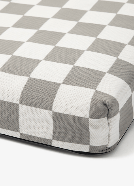 Gray Checker | Dog Bed or Bed Cover