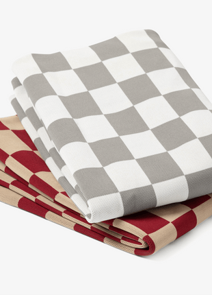 Gray Checker | Dog Bed or Bed Cover - Pup List