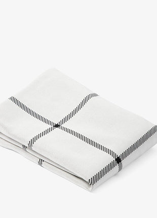 White Plaid | Dog Bed or Bed Cover