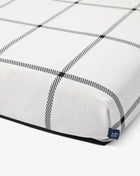 White Plaid | Dog Bed or Bed Cover