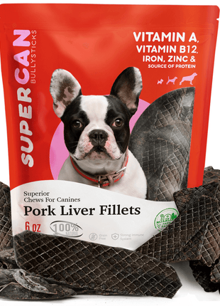 Super Foods Porky Liver Fillets 6oz