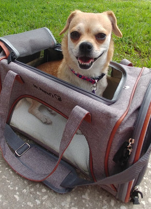 Mr. Peanut's Gold Series Standard Size Airline Compliant Pet Carrier