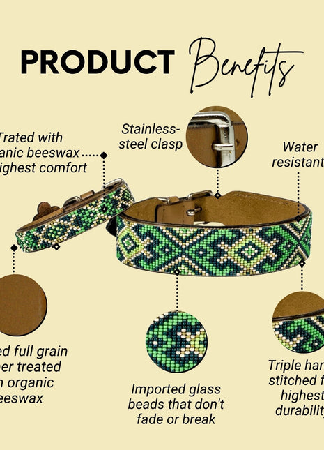 Lucky Sambboho dog collar