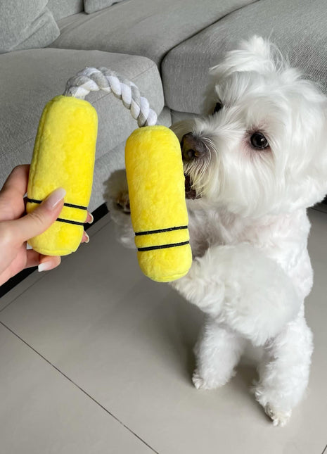 NUNCHUCKS TUG ROPE INTERACTIVE TOY