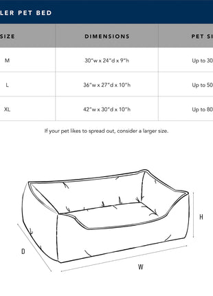 Microfiber Kuddle Lounge Comfort Dog Bed