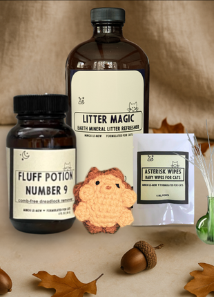 Litter Magic | Luxury Cat Litter Refresher with Natural Earth Minerals by Minou Le-Mew