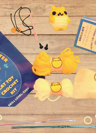 Cat Toy Crochet Kit | Handcrafted Cat Toy Making for the Crafty