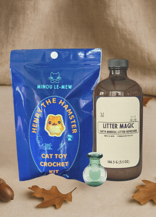 Cat Toy Crochet Kit | Handcrafted Cat Toy Making for the Crafty