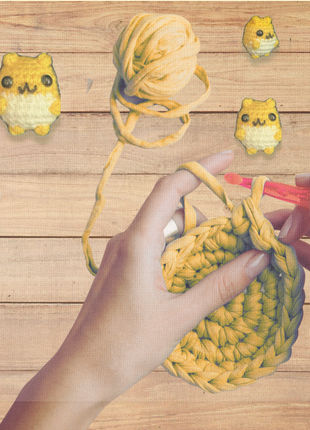 Cat Toy Crochet Kit | Handcrafted Cat Toy Making for the Crafty