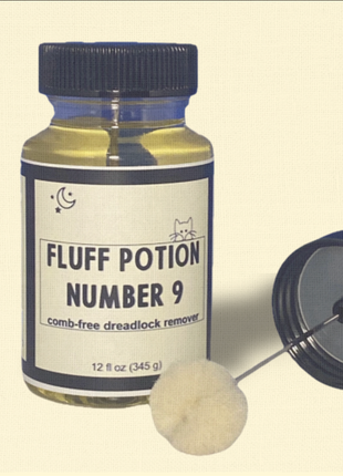 Fluff Potion Number 9 | Botanical No-Comb Mat Remover for Cats