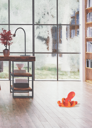 Handmade Catnip Toy | Julie the Kraken Chunkle Puff Infused with Miracle Nip Botanicals