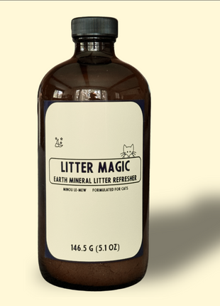 Litter Magic | Luxury Cat Litter Refresher with Natural Earth Minerals by Minou Le-Mew
