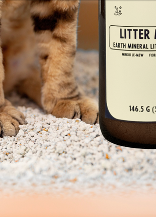 Litter Magic | Luxury Cat Litter Refresher with Natural Earth Minerals by Minou Le-Mew