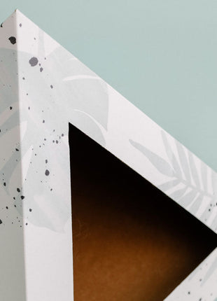 'Oasis' Cardboard Cat Pyramid