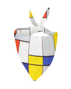 Mondrian Composition A Double-Sided Pet Bandana