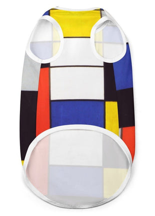 Mondrian Composition A Pet Vest - Pup List