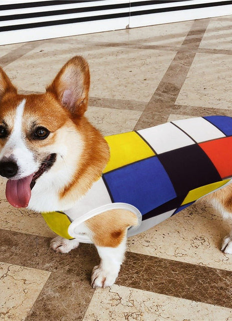 Mondrian Composition A Pet Vest - Pup List