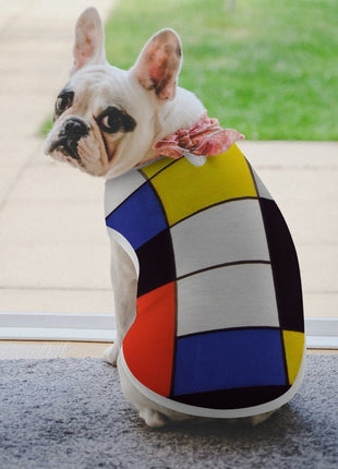 Mondrian Composition A Pet Vest - Pup List