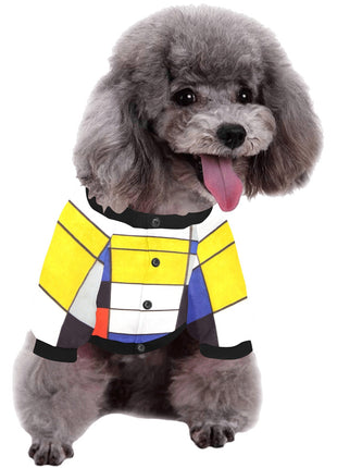 Mondrian Composition A Round Neck Shirt - Pup List