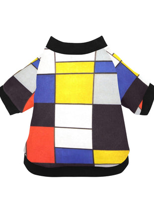 Mondrian Composition A Round Neck Shirt - Pup List