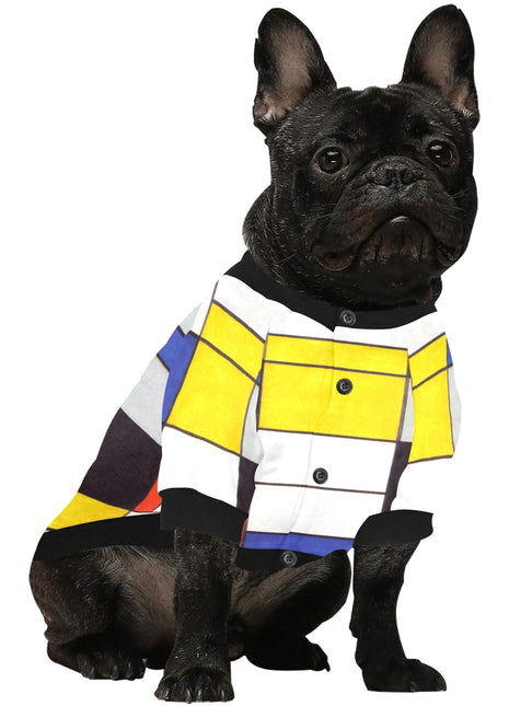 Mondrian Composition A Round Neck Shirt - Pup List