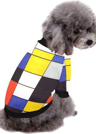 Mondrian Composition A Round Neck Shirt - Pup List