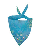 Monet Water Lilies Double-Sided Pet Bandana