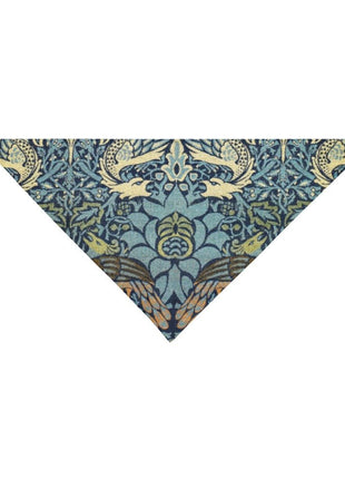 Morris Peacock and Dragon Double-Sided Pet Bandana
