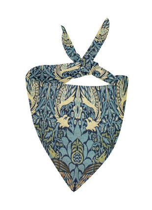 Morris Peacock and Dragon Double-Sided Pet Bandana