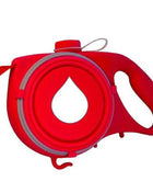New 3 IN 1 Pet Leash With Built-in Water Bottle Bowl & Waste Bag Dispenser Modern Design