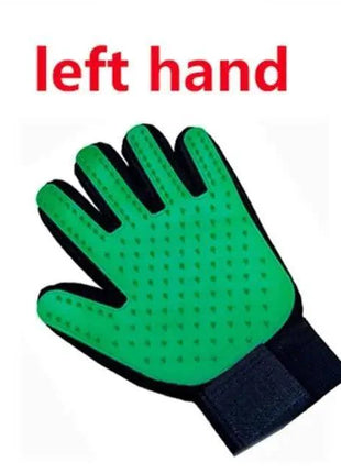 Shower & Grooming Glove -Gentle Brush for Pet Hair Removal
