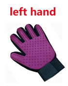 Shower & Grooming Glove -Gentle Brush for Pet Hair Removal
