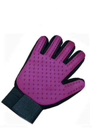 Shower & Grooming Glove -Gentle Brush for Pet Hair Removal