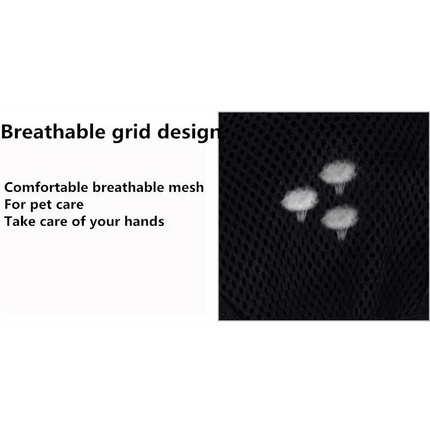 Shower & Grooming Glove -Gentle Brush for Pet Hair Removal