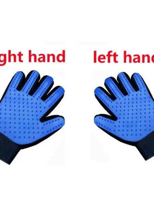 Shower & Grooming Glove -Gentle Brush for Pet Hair Removal