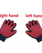 Shower & Grooming Glove -Gentle Brush for Pet Hair Removal