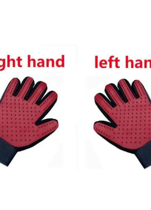 Shower & Grooming Glove -Gentle Brush for Pet Hair Removal