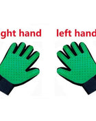 Shower & Grooming Glove -Gentle Brush for Pet Hair Removal