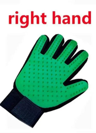 Shower & Grooming Glove -Gentle Brush for Pet Hair Removal